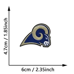 St. Louis Rams  NFL Patches DIY Football All Teams Embroidered